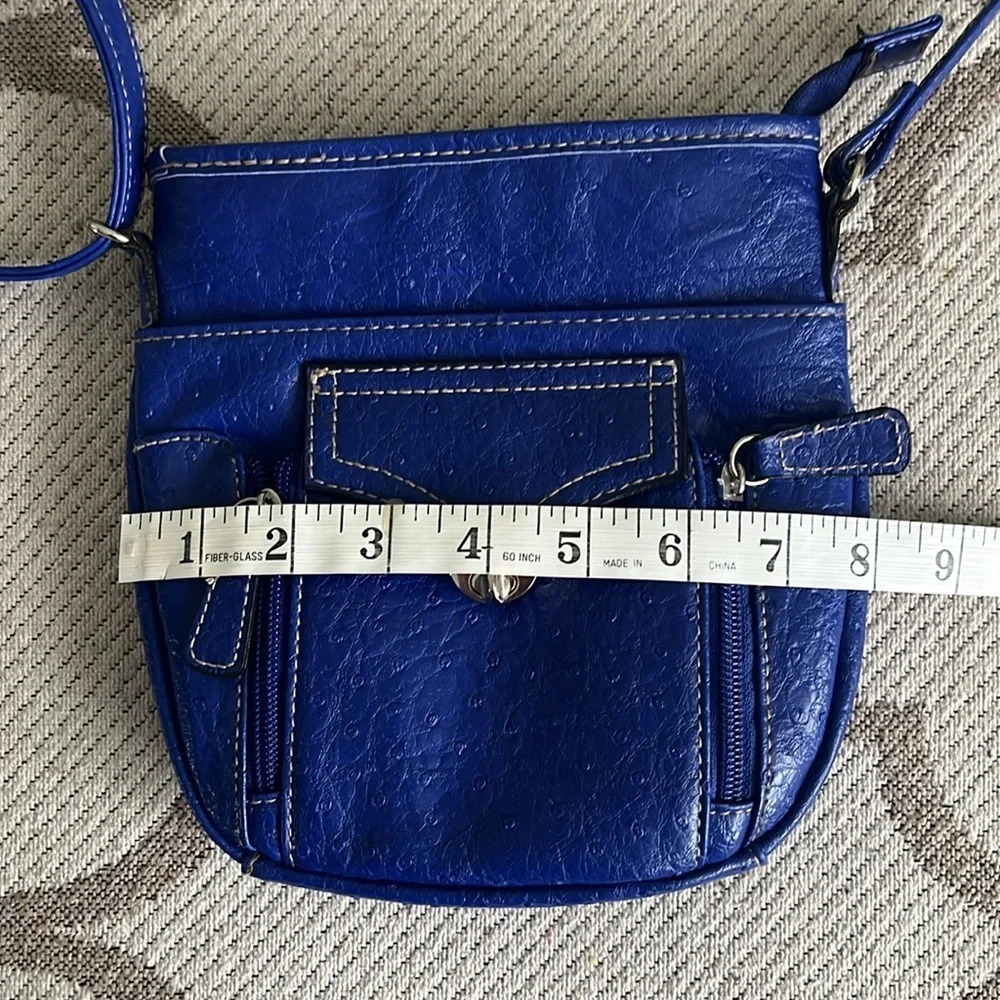 Rosetti royal blue crossbody adjustable strap bag - Picture 6 of 12